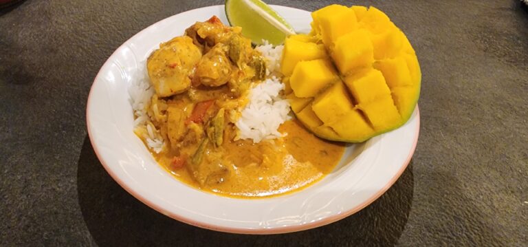 Spicy Coconut Fish Curry